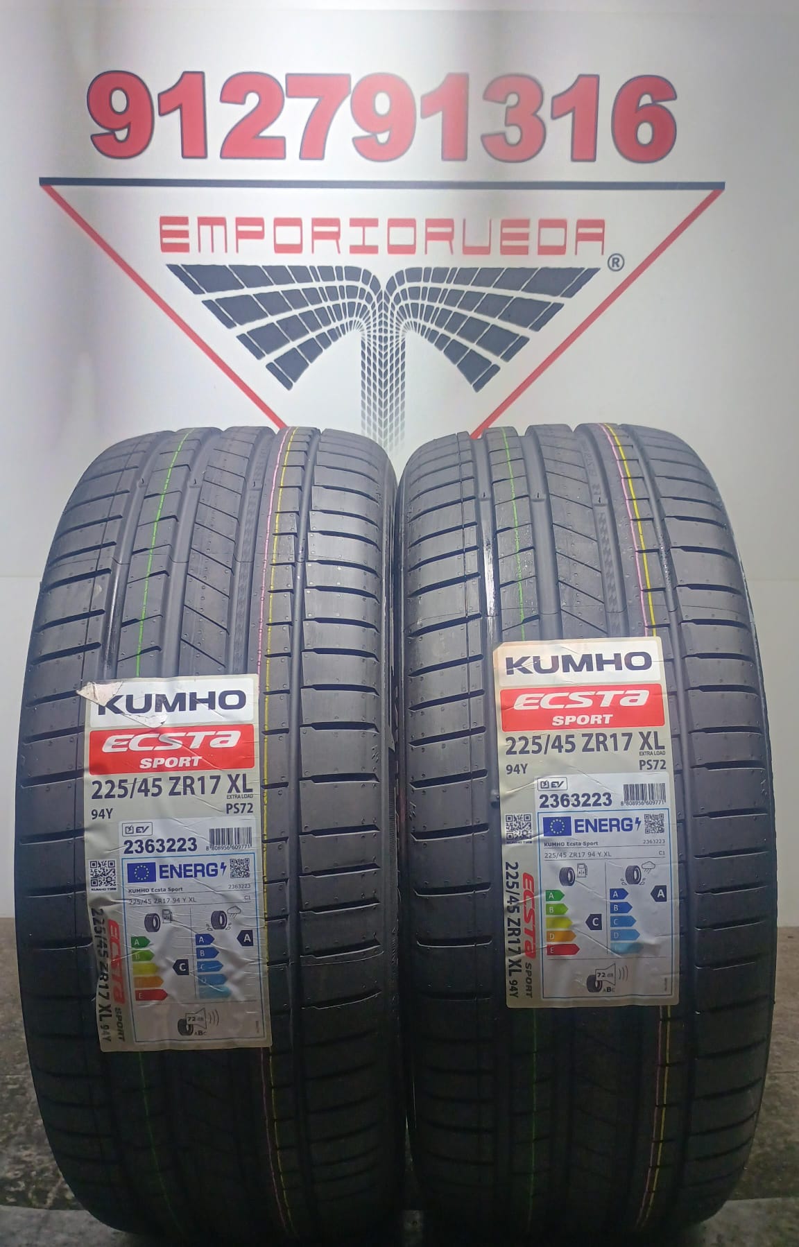 KUMHO ECSTA 225/45 R17 94 Y
